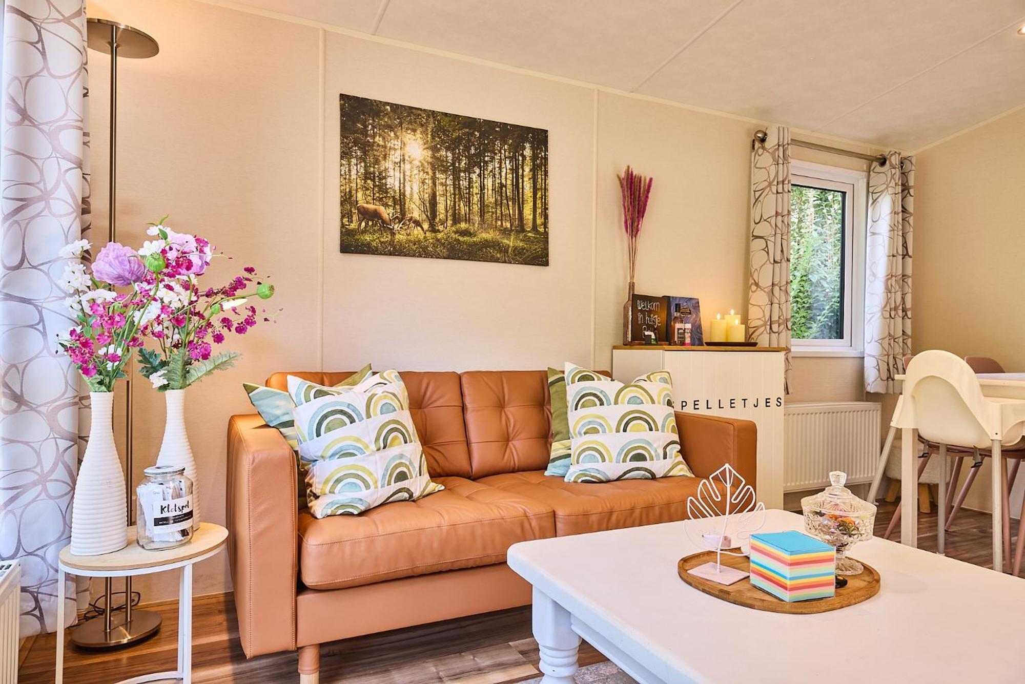 Chalet Huisje Bella Op De Veluwe Max 2 Volwassene Beekbergen Εξωτερικό φωτογραφία