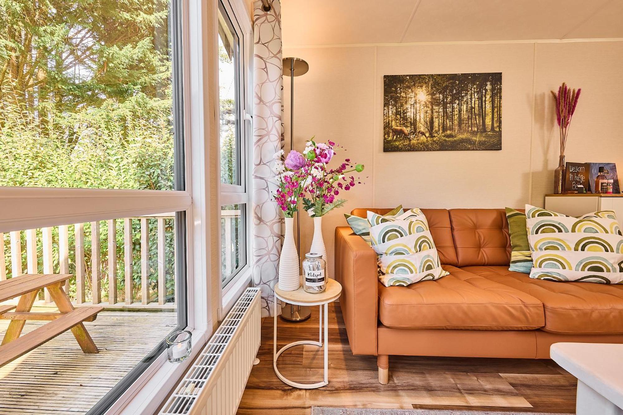Chalet Huisje Bella Op De Veluwe Max 2 Volwassene Beekbergen Εξωτερικό φωτογραφία