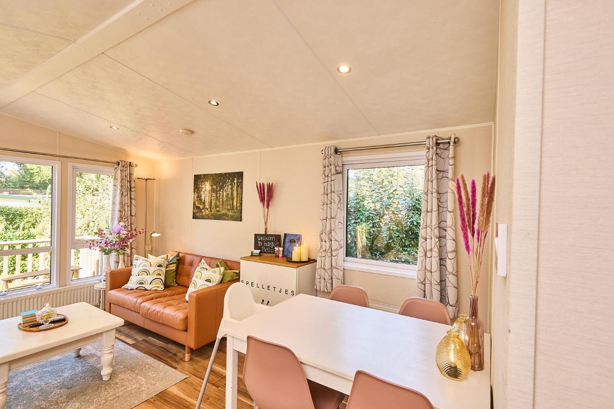 Chalet Huisje Bella Op De Veluwe Max 2 Volwassene Beekbergen Εξωτερικό φωτογραφία